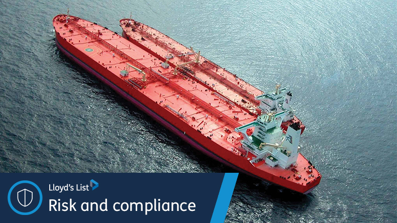 Ship-to-ship transfer of oil 