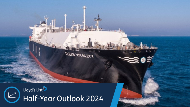 Clean Vitality a LNG carrier for Dynagas at sea