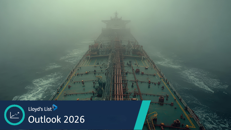 Tanker in fog/shadow fleet