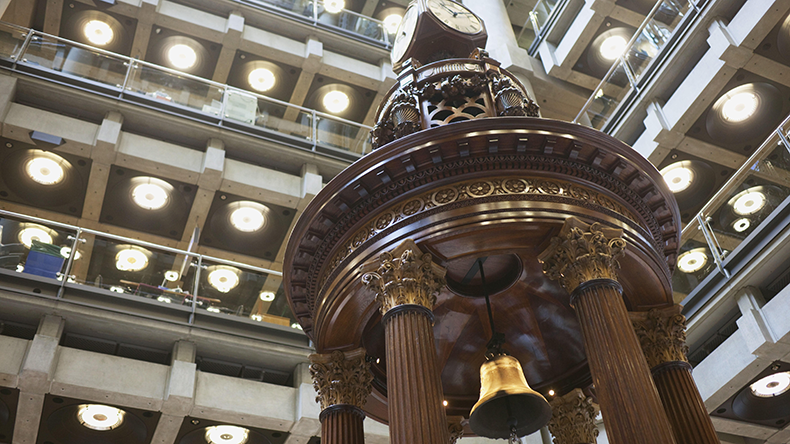 Lloyd’s of London building with the Libertine Bell