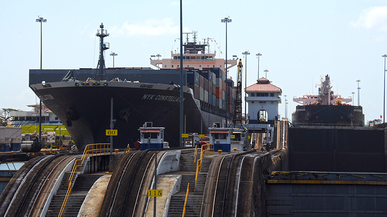 Panama Canal locks