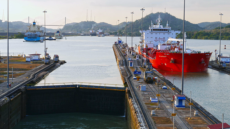 Panama Canal locks