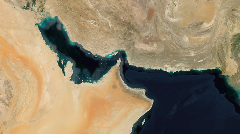 Map of Middle East Gulf