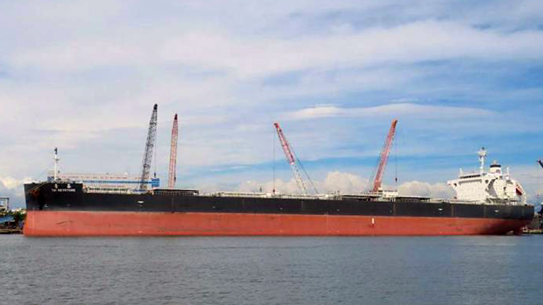 Bulk carrier Tai Keystone trapped in MEG