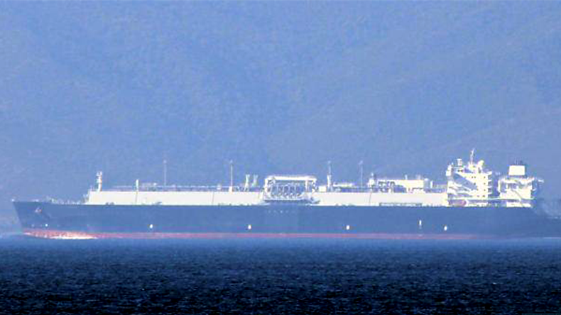 LNG carrier Gaslog Shanghai at sea