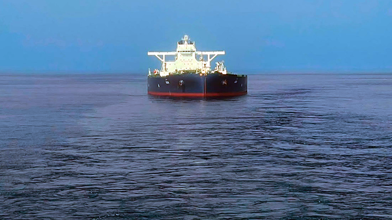 Very large crude carrier Sidr (IMO: 9854715) at sea