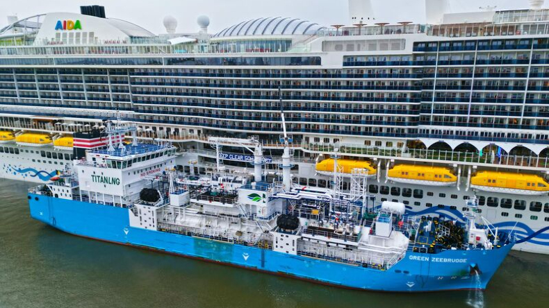 LNG bunker vessel Green Zeebrugge