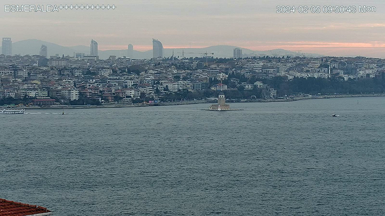 Spoofed AIS signal from Bosporus location