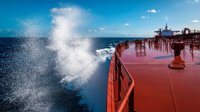 generic tanker at sea by adobe stock