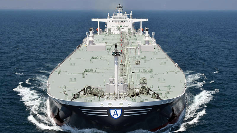 Okeanis Eco Tankers very large crude carrier at sea