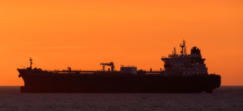 tanker silhouette by adobe