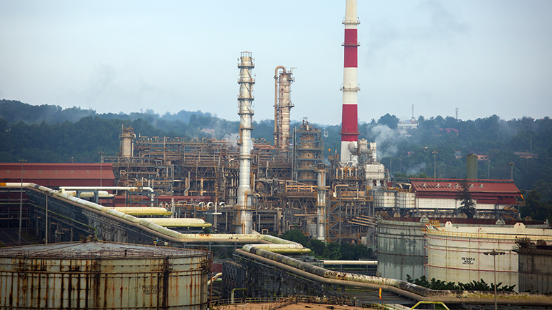 Mangalore Refinery and Petrochemicals Limited (MRPL) refinery on September 05, 2025 in Mangaluru