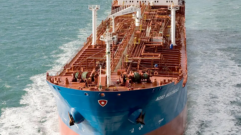 Norden Nord Nightingale tanker at sea