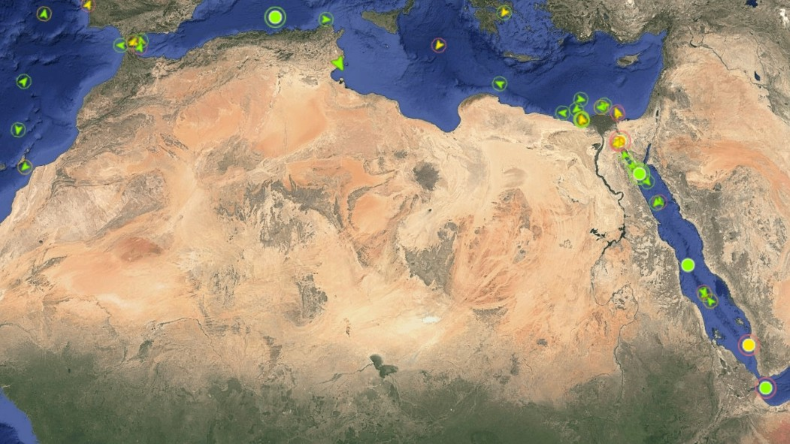 Yanbu detour via SuMed pipeline and Suez Canal is now in full swing