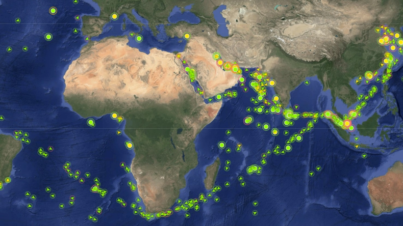 VLCCs on April 1 2026