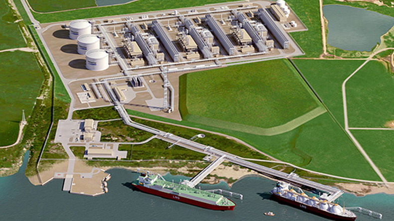 Cheniere Corpus Christi. Image from Cheniere Energy