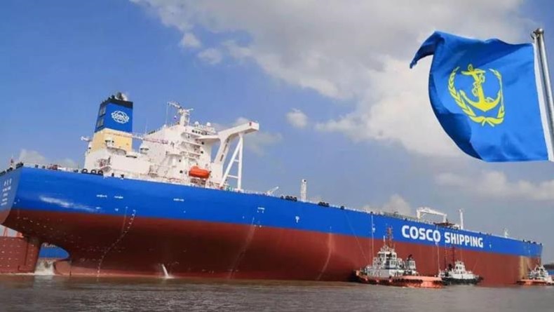 Image of a very large crude carrier from Cosco Shipping