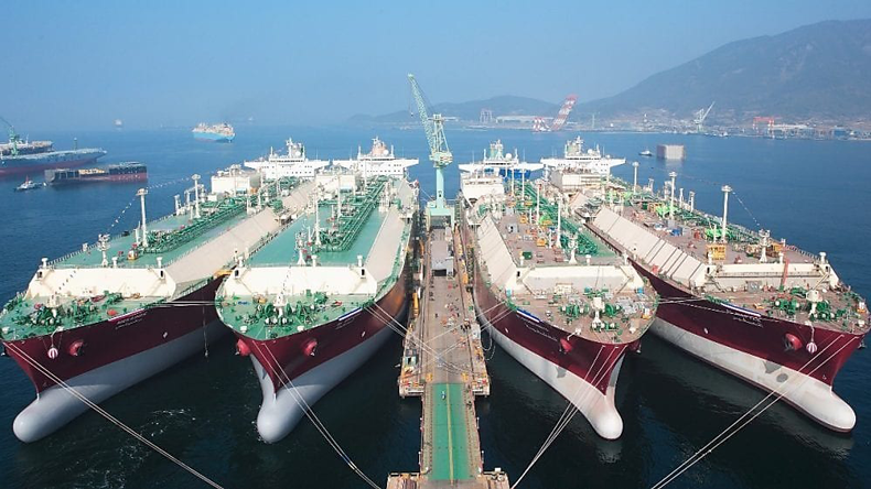 LNG carriers picture from Shell