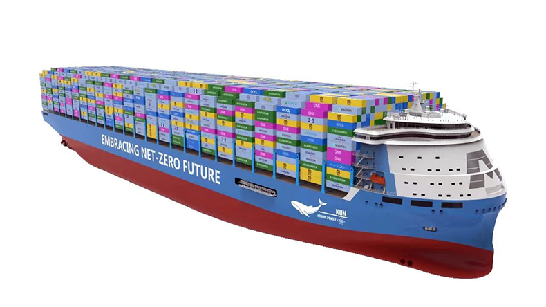 Nuclear-powered 24,000 teu containership design