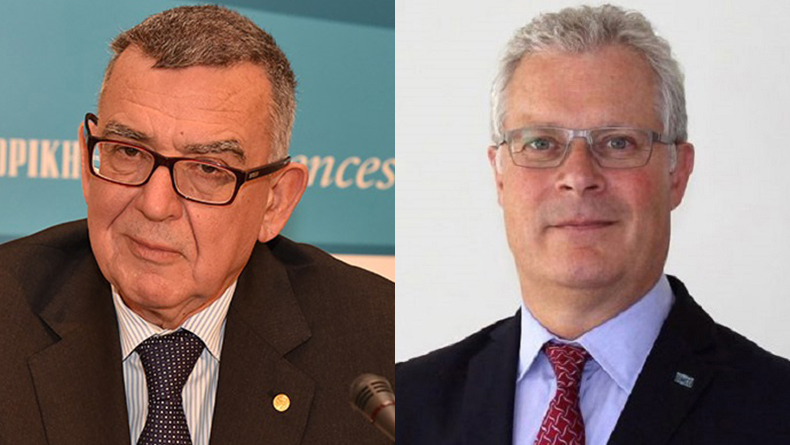 Anastasios Papagiannopoulos, president (left) and Angus Frew, secretary-general and chief executive, BIMCO