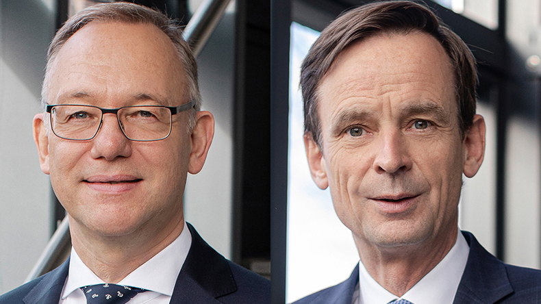 Detlef Trefzger, left and Otto Schacht, Kuehne+Nagel