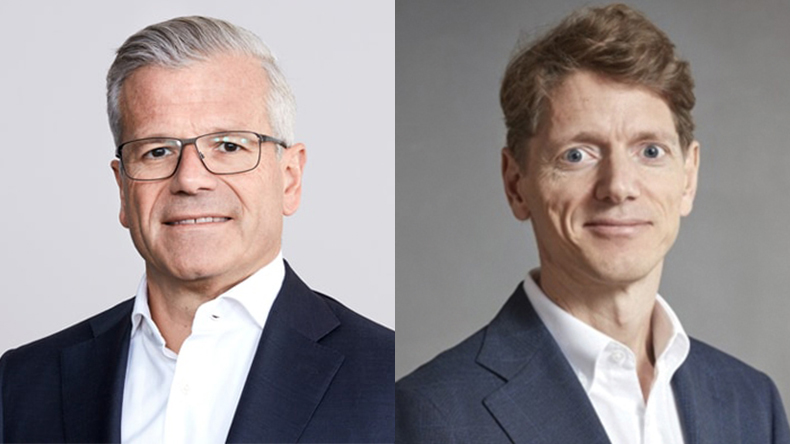 Vincent Clerc, left, AP Moller-Maersk and Robert Uggla, AP Moller Holding (both part of Maersk)
