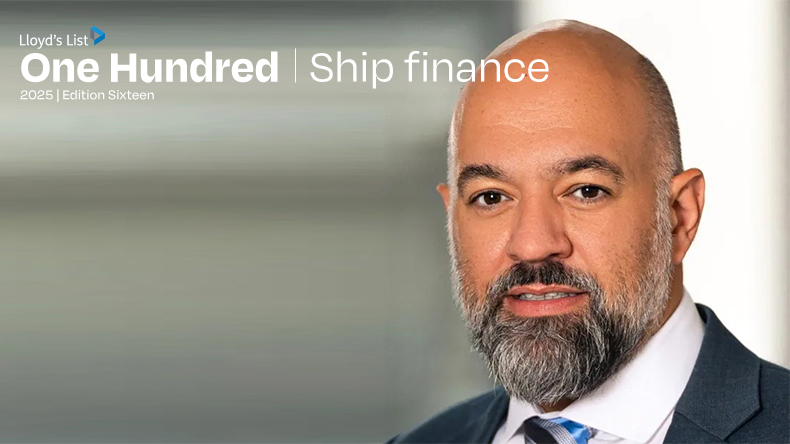 Top 10 ship finance 2025: Bertrand Dehouck BNP Paribas