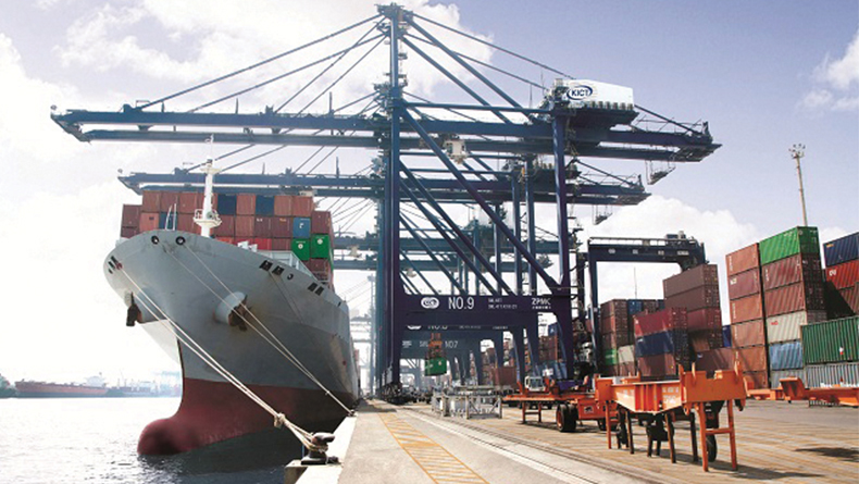 Karachi, Pakistan: Karachi International Container Terminal