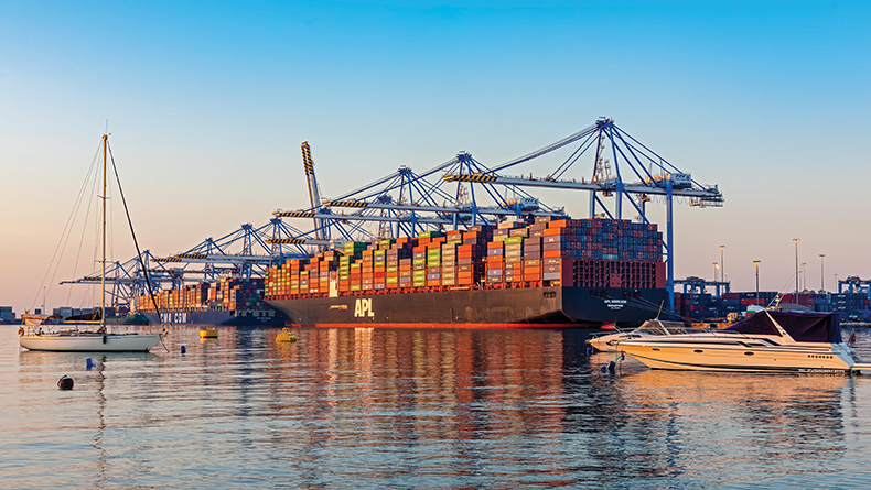 Marsaxlokk, Malta: Malta Freeport Terminals