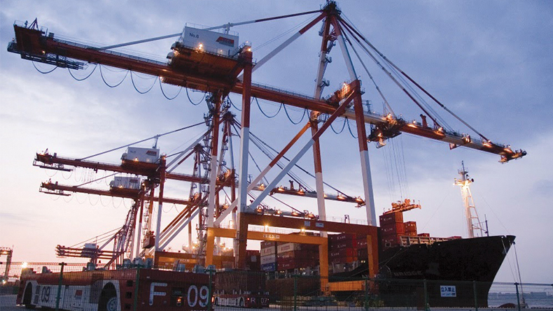 Nagoya, Japan: Tobishima Pier South Side Container Terminal 