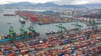 Busan records all-time high in cargo handling driven by transhipment growth
