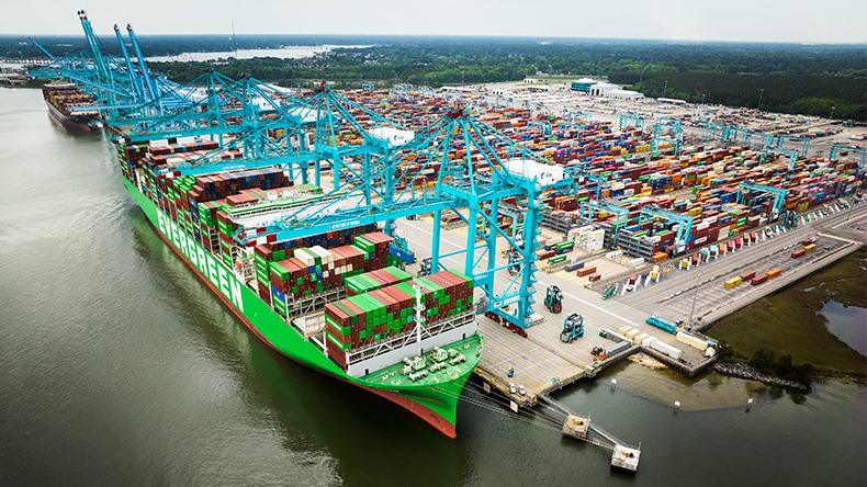 Virginia, United States (VIG new STS cranes 2025)