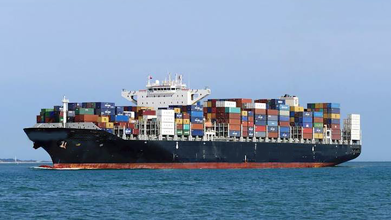 Joseph Schulte containership at sea