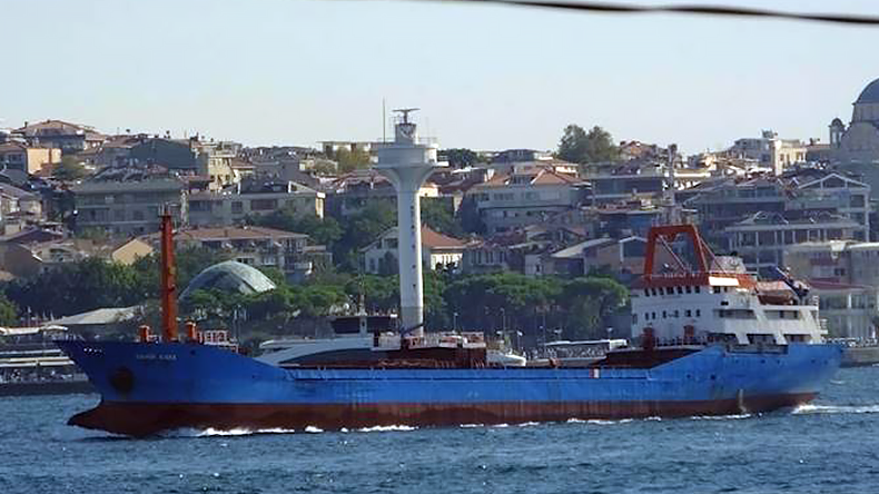 General cargoship Sukru Okan at sea