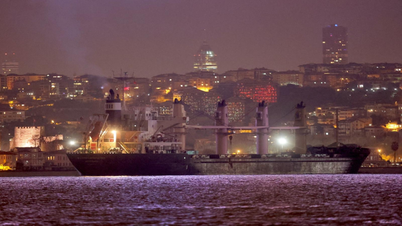 Matros Shevchenko transiting Bosphorus 