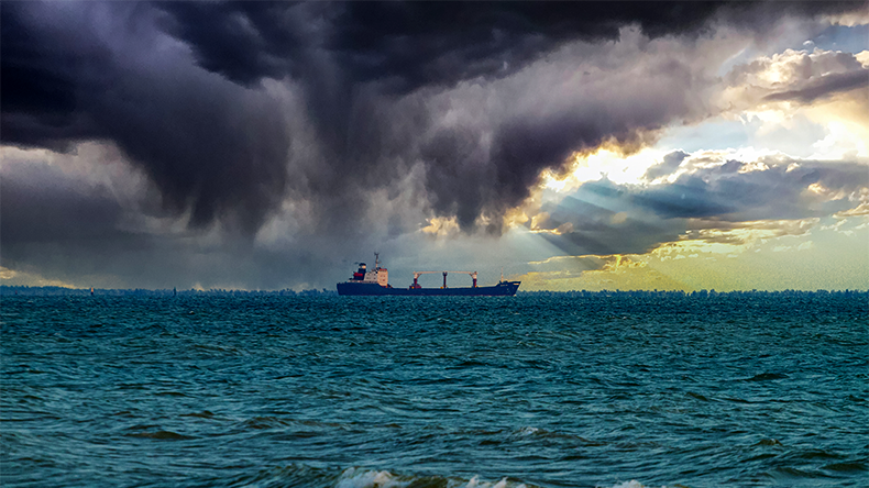 The sea coast of Ochakov and the Black Sea