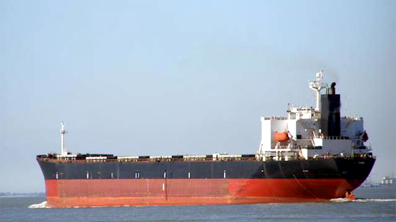 Panamax bulk carrier Emmakris III at sea