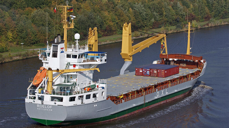 Roelof now named Gladius general cargo ship with container capacity