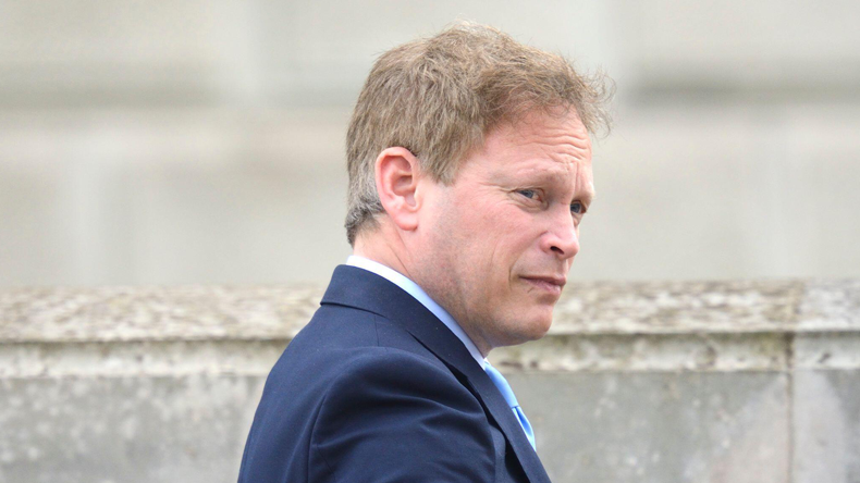 UK transport secretary Grant Shapps