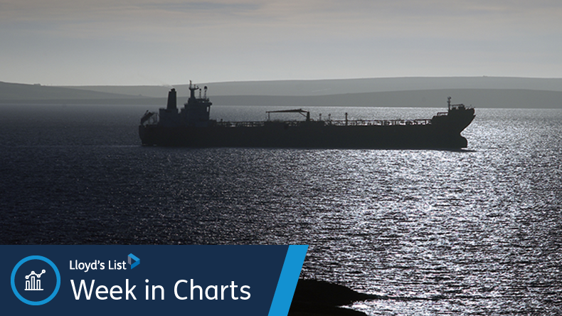 Dark ship shadow with moonlight