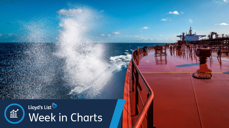 tanker at sea