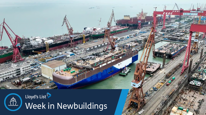 The week in newbuildings: Order boom continues with orders for 57 new ships signed