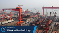 The week in newbuildings: Circa $3bn worth of orders signed across tanker, gas, boxship and bulker sectors