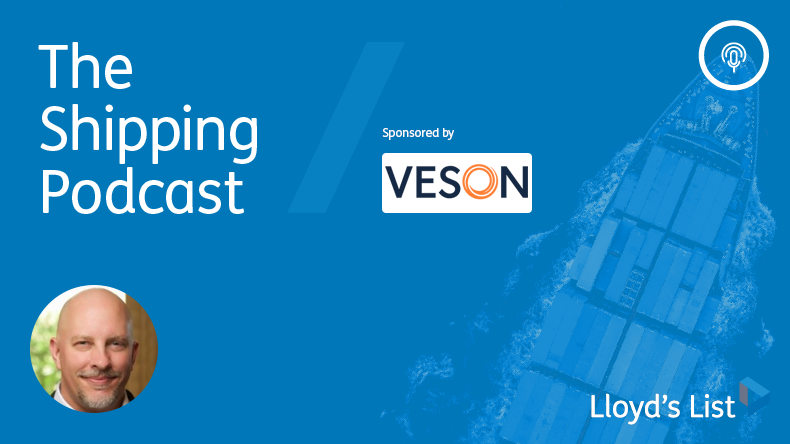 On the podcast, Russ Hubbard, chief commercial officer of Veson Nautical