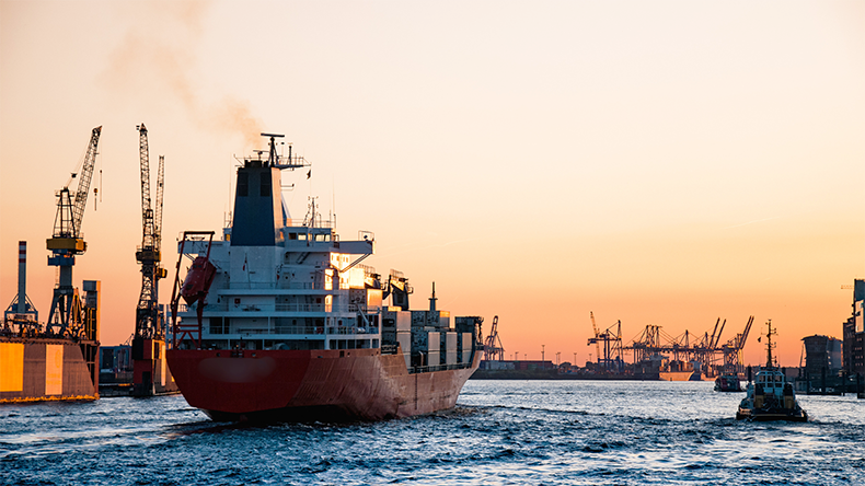 Sunset containership