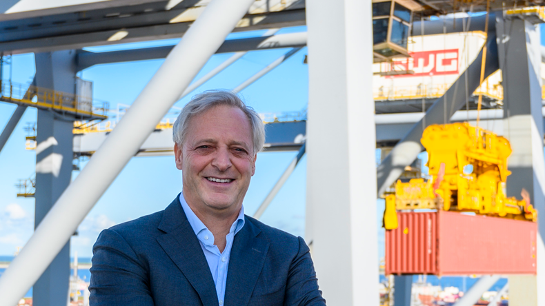 Rotterdam World Gateway chief executive Ronald Lugthart 