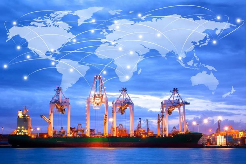 Global shipping concept