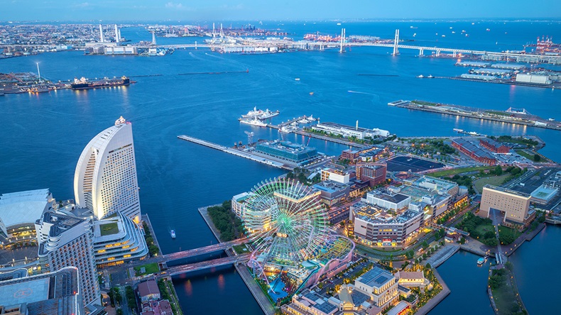 Yokohama port, Japan (Jui-Chi Chan/Alamy Stock Photo)